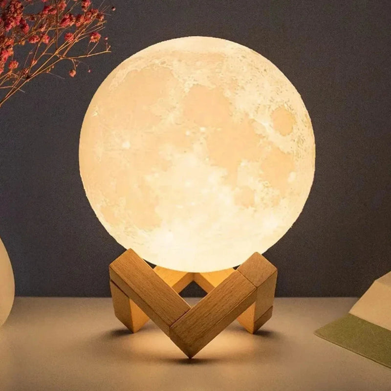 Lâmpada de lua 8cm LED